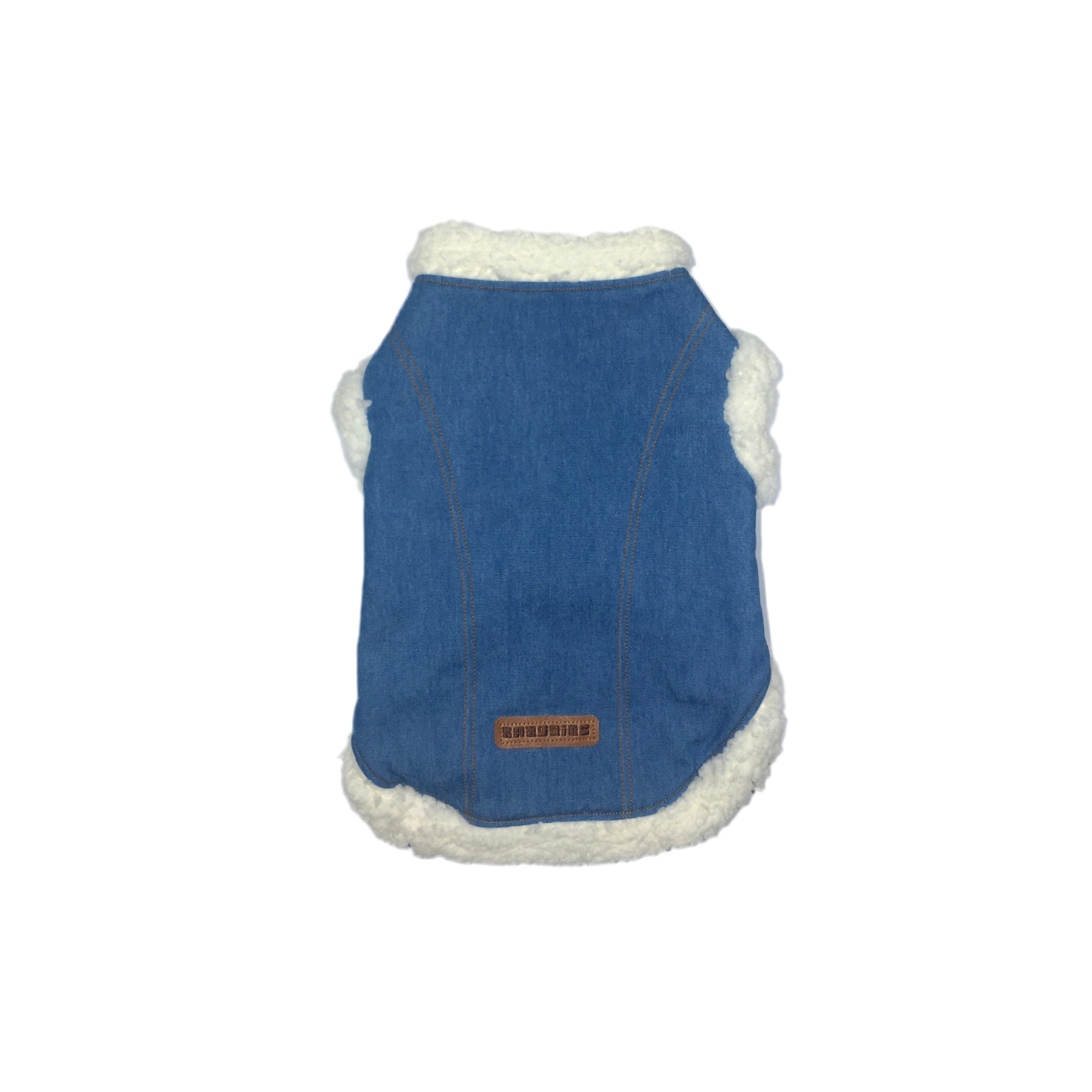 CHALECO JEAN / BORREGO