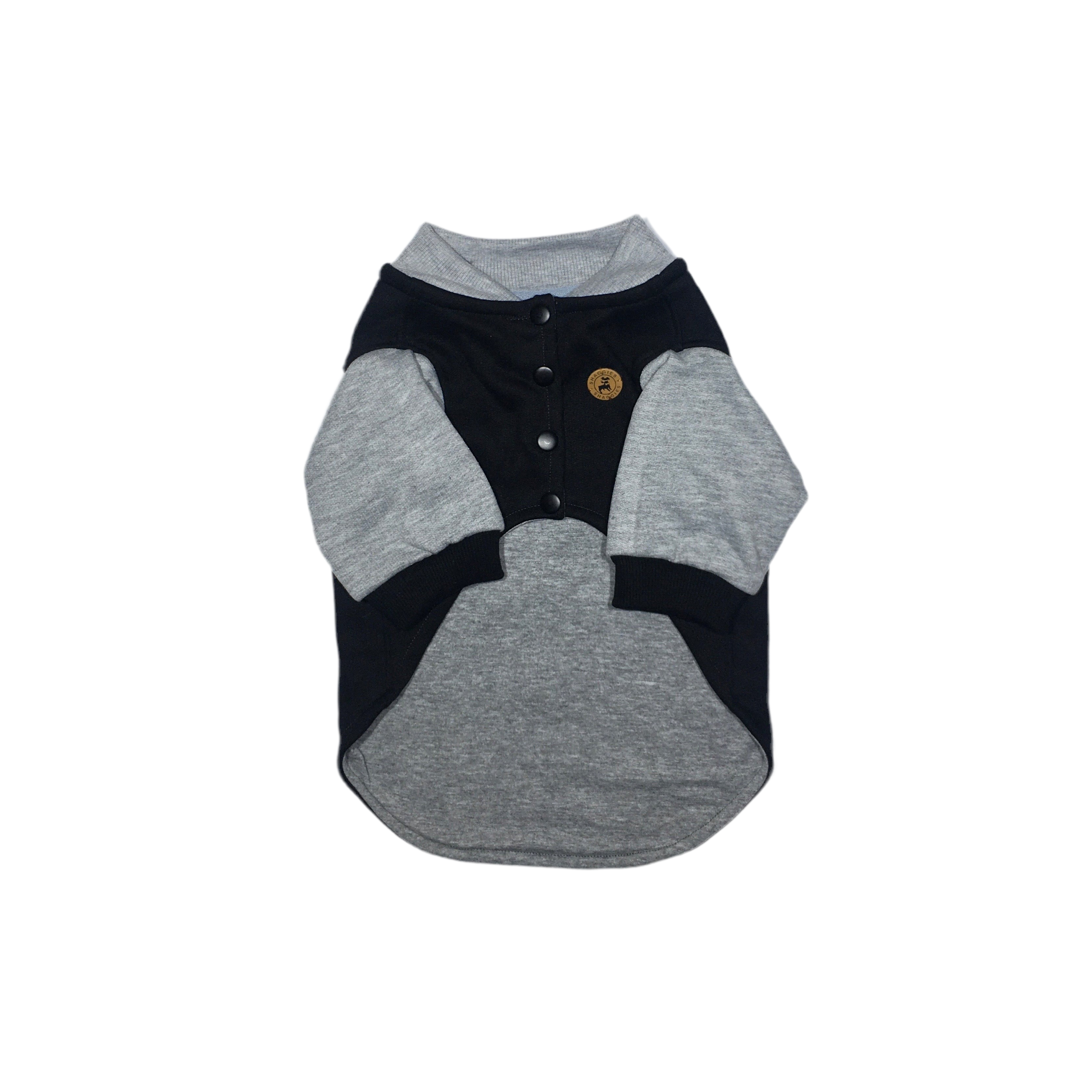 HOODIE- NEGRO / PLOMO
