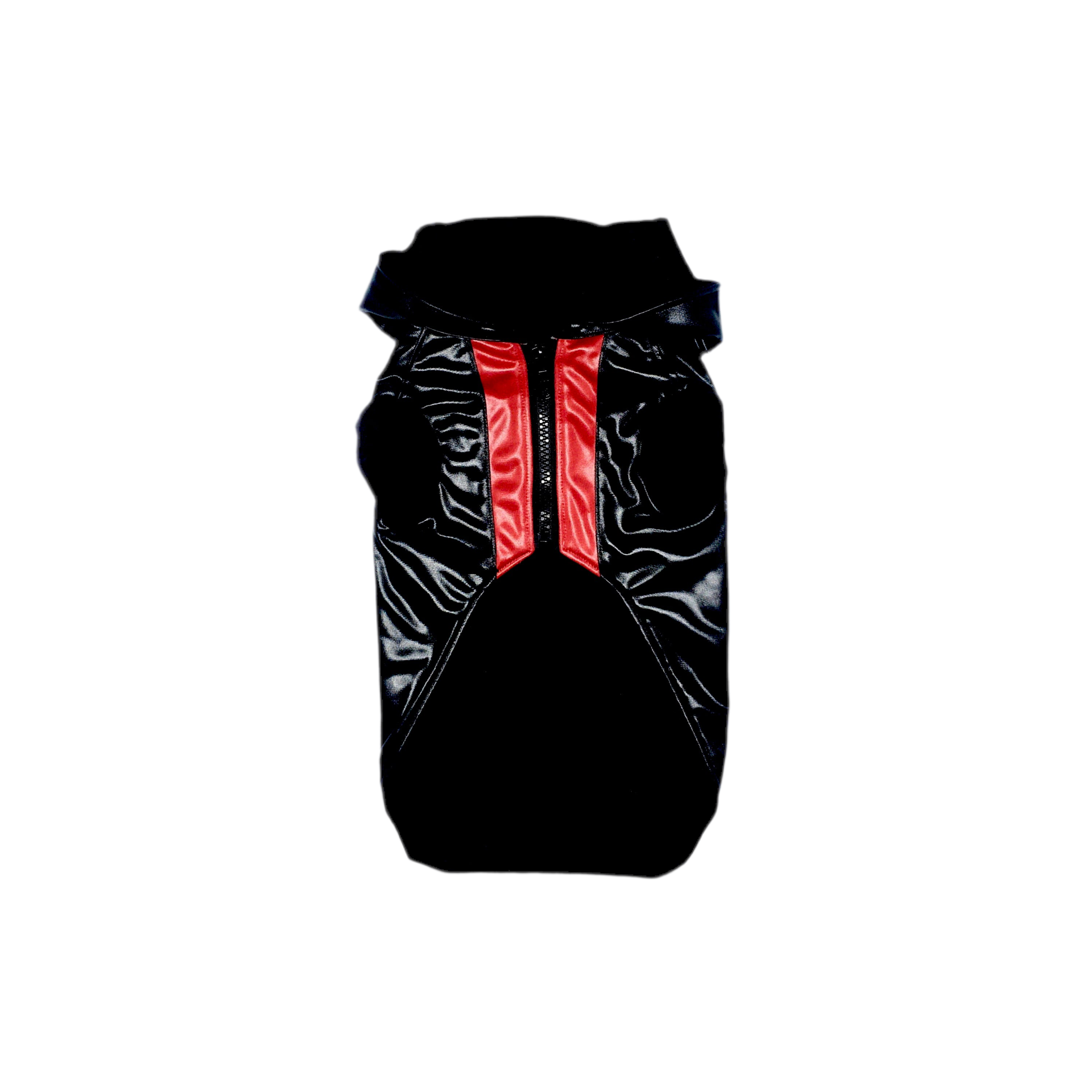 CHALECO IMPERMEABLE - NEGRO/ROJO VINO